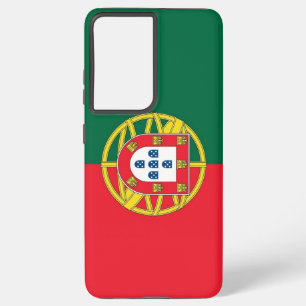 Samsung Galaxy S21 Plus Fallflagge von Portugal Hülle