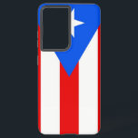 Samsung Galaxy S21 Plus Fallflagge von Puerto Rico Samsung Galaxy Hülle<br><div class="desc">Mit unserem exklusiven Handy-Cover mit der Flagge von Puerto Rico können Sie Ihre Samsung Galaxy S21 Plus noch weiter verbessern! Mit viel Liebe zum Detail gestaltet, zelebriert dieses Handy Puerto Ricos reichhaltiges Erbe und kulturellen Stolz. Die Puerto-Rico-Fahne, die aus fünf abwechselnden, horizontalen Streifen in Rot und Weiß besteht, zeichnet sich...</div>