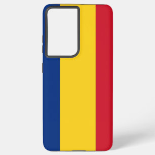 Samsung Galaxy S21 Plus Fallflagge von Rumänien Hülle