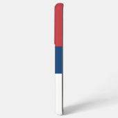 Samsung Galaxy S21 Plus Fallflagge von Serbien Hülle (Linke Seite)