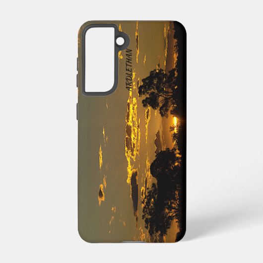 Samsung Galaxy S21 Stummfilm, glänzend Hülle (Rückseite)