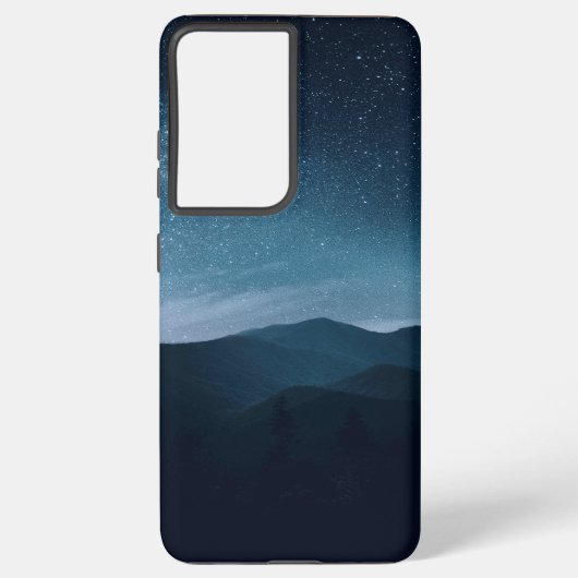 Samsung Galaxy S21 Ultr Hüllen mit Starry Sky Over Hülle (Rückseite)