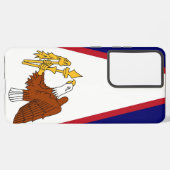 Samsung Galaxy S21 Ultra Case amerikanische Flagge Hülle (Linke Seite)