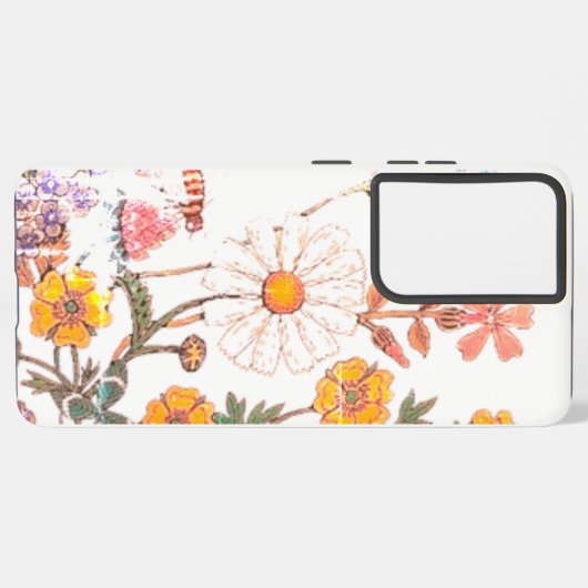 Samsung Galaxy s21 Ultra Case BLUME DESIGN Samsung Galaxy Hülle (Linke Seite)