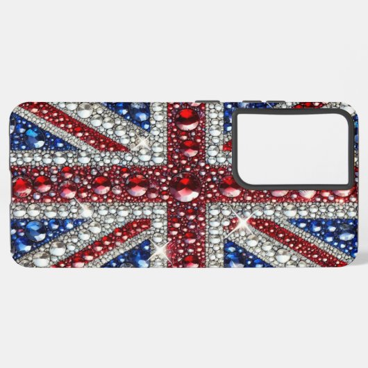 Samsung Galaxy S21 Ultra Case Britische Farben Samsung Galaxy Hülle (Linke Seite)