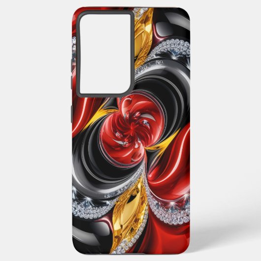 Samsung Galaxy S21 Ultra Case - deutsche Farben Hülle (Rückseite)