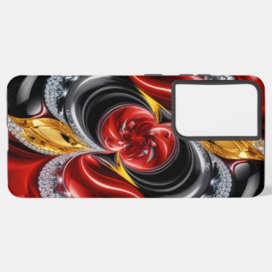 Samsung Galaxy S21 Ultra Case - deutsche Farben Samsung Galaxy Hülle (Linke Seite)