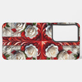 Samsung Galaxy S21 Ultra Case - Englische Rose Samsung Galaxy Hülle (Linke Seite)