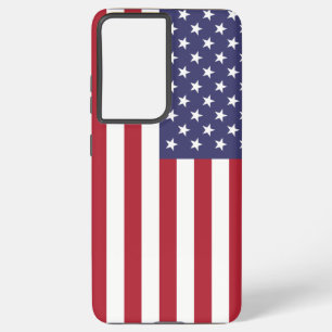 Samsung Galaxy S21 Ultra Case Flag der USA. Samsung Galaxy Hülle