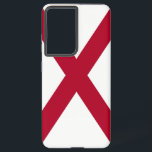 Samsung Galaxy S21 Ultra Case Flag von Alabama, US Samsung Galaxy Hülle<br><div class="desc">Mit dem exklusiven Handy-Cover mit Alabamas Fahne fügen Sie Ihrer Samsung Galaxy S21 Ultra eine lebendige Touch alabamianischen Geistes hinzu! Mit viel Liebe zum Detail gestaltet, ist dieses Handy mehr als nur funktional, es ist eine Feier des alabamianischen Erbes und kulturellen Stolzes. Das kühne Design zeigt stolz das unverwechselbare Krimskreuz...</div>
