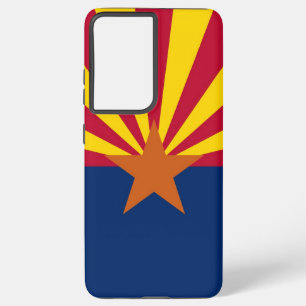 Samsung Galaxy S21 Ultra Case Flag von Arizona, US Hülle
