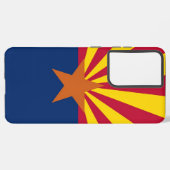 Samsung Galaxy S21 Ultra Case Flag von Arizona, US Hülle (Linke Seite)