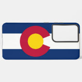 Samsung Galaxy S21 Ultra Case Flag von Colorado Hülle (Linke Seite)