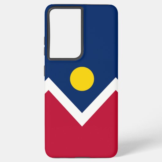 Samsung Galaxy S21 Ultra Case Flag von Denver Hülle (Rückseite)