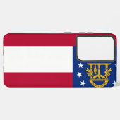 Samsung Galaxy S21 Ultra Case Flag von Georgia Hülle (Linke Seite)