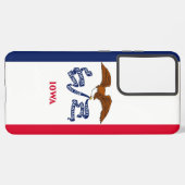 Samsung Galaxy S21 Ultra Case Flag von Iowa Hülle (Linke Seite)