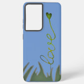 Samsung Galaxy s21 ultra case Liebe Öko design Samsung Galaxy Hülle (Rückseite)