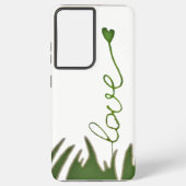 Samsung Galaxy s21 ultra case Liebe Öko design Samsung Galaxy Hülle (Rückseite)