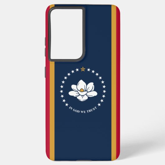 Samsung Galaxy S21 Ultra Case,  Mississippi flag Hülle (Rückseite)