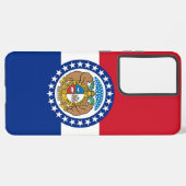 Samsung Galaxy S21 Ultra Case Missouri Flag Samsung Galaxy Hülle (Linke Seite)