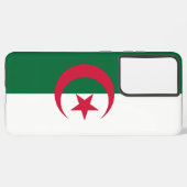 Samsung Galaxy S21 Ultra Case mit algerischer Flag Samsung Galaxy Hülle (Linke Seite)