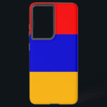 Samsung Galaxy S21 Ultra Case mit armenischer Flag Samsung Galaxy Hülle<br><div class="desc">Mit unserem exklusiven Cover mit der armenischen Flagge verwandeln Sie Ihre Samsung Galaxy S21 Ultra in ein Symbol armenischen Stolzes! Dieses Cover wurde mit viel Liebe zum Detail gestaltet und zeigt stolz das ikonische Design der armenischen Fahne. Die Fahne besteht aus drei horizontalen Streifen in Rot, Blau und Orange mit...</div>