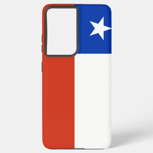 Samsung Galaxy S21 Ultra Case mit Chile-Flagge Hülle (Rückseite)