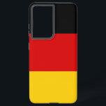 Samsung Galaxy S21 Ultra Case mit deutscher Flagge Hülle<br><div class="desc">Mit unserem exklusiven Cover unter der Flagge Deutschlands verwandeln Sie Ihre Samsung Galaxy S21 Ultra in ein Symbol des deutschen Stolzes! Mit viel Liebe zum Detail gestaltet, präsentiert dieses Cover stolz das ikonische Design der deutschen Fahne. Die Flagge zeichnet sich durch drei horizontale Streifen aus Schwarz, Rot und Gold aus,...</div>