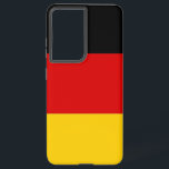 Samsung Galaxy S21 Ultra Case mit deutscher Flagge Hülle<br><div class="desc">Mit unserem exklusiven Cover unter der Flagge Deutschlands verwandeln Sie Ihre Samsung Galaxy S21 Ultra in ein Symbol des deutschen Stolzes! Mit viel Liebe zum Detail gestaltet, präsentiert dieses Cover stolz das ikonische Design der deutschen Fahne. Die Flagge zeichnet sich durch drei horizontale Streifen aus Schwarz, Rot und Gold aus,...</div>