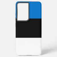 Samsung Galaxy S21 Ultra Case mit estnischer Flagg