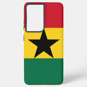 Samsung Galaxy S21 Ultra Case mit Ghana-Flagge Hülle