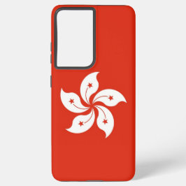 Samsung Galaxy S21 Ultra Case mit Hongkong-Flagge Hülle
