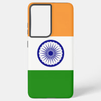 Samsung Galaxy S21 Ultra Case mit indischer Flagge