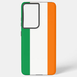 Samsung Galaxy S21 Ultra Case mit irischer Flagge Hülle