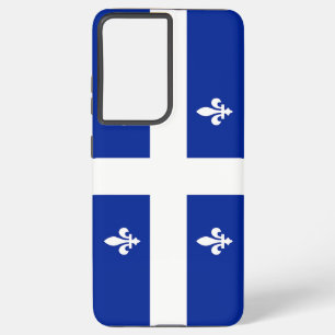 Samsung Galaxy S21 Ultra Case mit Quebec-Flagge Hülle