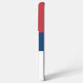 Samsung Galaxy S21 Ultra Case mit serbischer Flagg Hülle (Rückseite (Horizontal))