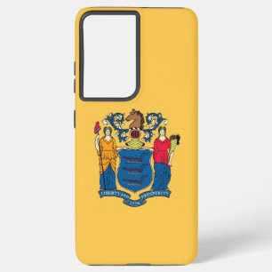 Samsung Galaxy S21 Ultra Case New Jersey Flagge Hülle