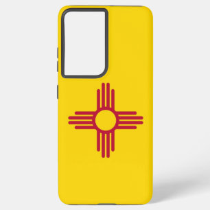 Samsung Galaxy S21 Ultra Case New Mexico Flagge Hülle