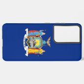 Samsung Galaxy S21 Ultra Case New York Flagge Samsung Galaxy Hülle (Linke Seite)