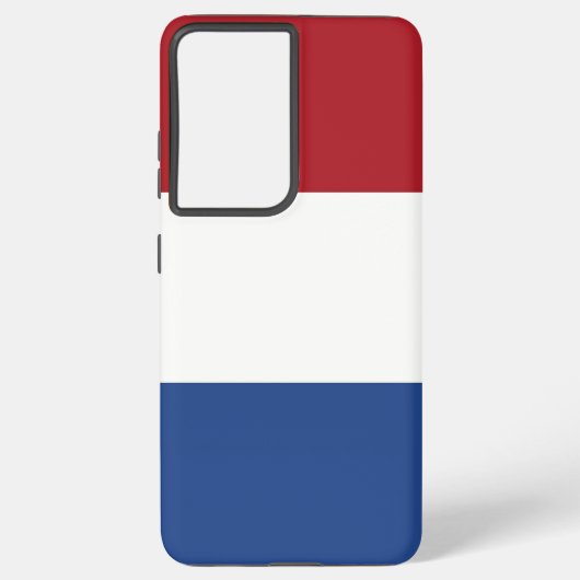Samsung Galaxy S21 Ultra Case Niederlande Flagge Hülle (Rückseite)