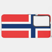 Samsung Galaxy S21 Ultra Case Norwegische Flagge Hülle (Linke Seite)