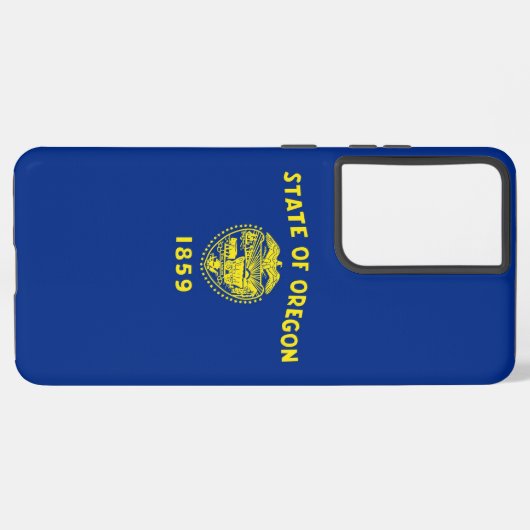 Samsung Galaxy S21 Ultra Case Oregon Flagge Samsung Galaxy Hülle (Linke Seite)