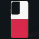 Samsung Galaxy S21 Ultra Case - Polnische Flagge Samsung Galaxy Hülle<br><div class="desc">Mit dem exklusiven Cover der polnischen Flagge verwandeln Sie Ihre Samsung Galaxy S21 Ultra in eine Feier des polnischen Erbes! Mit Präzision und Stolz gestaltet, präsentiert dieses Handy mutig die ikonischen Farben und das Emblem der polnischen Flagge, die die reiche Geschichte und kulturelle Identität der Nation symbolisieren. Egal ob Sie...</div>