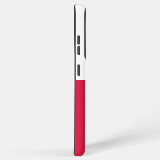 Samsung Galaxy S21 Ultra Case - Polnische Flagge Samsung Galaxy Hülle (Rechte Seite)