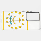Samsung Galaxy S21 Ultra Case Rhode Island Samsung Galaxy Hülle (Linke Seite)