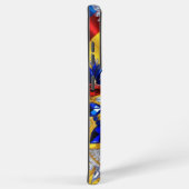 Samsung Galaxy S21 Ultra Case Rumänische Farben Hülle (Rechte Seite)