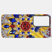 Samsung Galaxy S21 Ultra Case Rumänische Farben Hülle (Linke Seite)