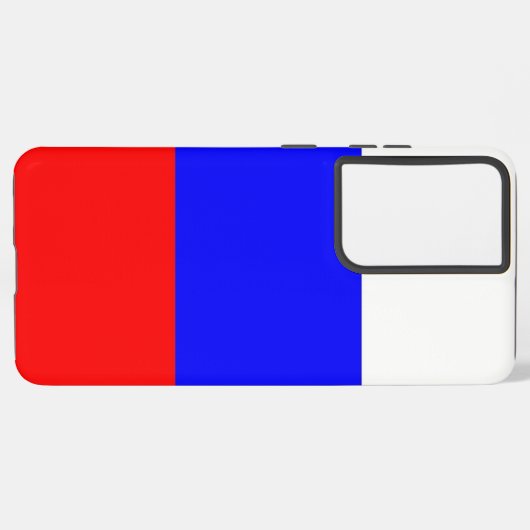Samsung Galaxy S21 Ultra Case Russland-Flagge Samsung Galaxy Hülle (Linke Seite)