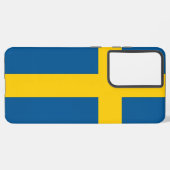 Samsung Galaxy S21 Ultra Case Schweden Flagge Samsung Galaxy Hülle (Linke Seite)