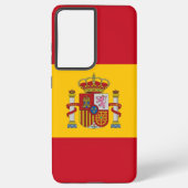 Samsung Galaxy S21 Ultra Case Spanien Flagge Samsung Galaxy Hülle (Rückseite)